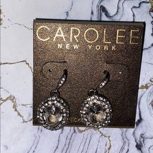 Silver earrings